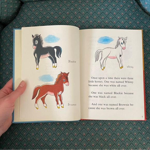 Dandelion Library Book; Three Little Horses & Veronica. Vintage 1961 Hardcover - Picture 5 of 10